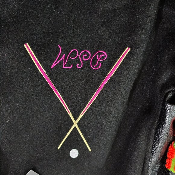 Stussy Black Baseball Jacket - Picture 9 of 14